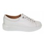 Sneakers barbati casual din piele naturala Alb GKR96A