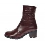 Ghete dama casual din piele naturala Maro GD204M
