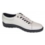 Pantofi barbati casual din piele naturala AS Alb