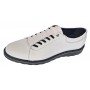 Pantofi barbati casual din piele naturala AS Alb
