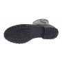 Ghete dama din piele naturala imblanite de culoare neagra MVS73N