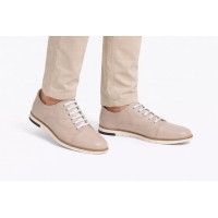 Pantofi barbati bej din piele naturala casual – comozi si usori pentru vara TOP67BEJ