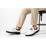 Pantofi barbati casual din piele naturala Kairo Alb Box