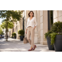 Pantofi dama casual din piele naturala cu platforma de 7 cm MARA GRENA