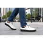 Pantofi barbati casual din piele naturala Kairo Alb Box