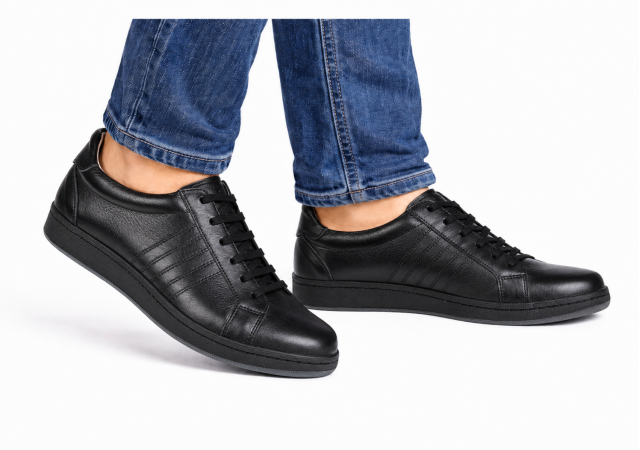 Pantofi casual barbati din piele naturala, comozi, deosebii - ADTIMN