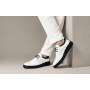 Pantofi barbati casual din piele naturala Kairo Alb Box