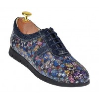 Pantofi dama casual de toamna, din piele naturala - P500COLORBLSP