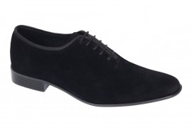 Pantofi barbati negri din piele naturala intoarsa – eleganta discreta, stil sigur, impact imediat Enzo