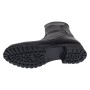 Oferta 38 Ghete dama din piele naturala cu fermoar negre imblanite LMVS21NL