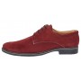 Pantofi barbati casual din piele naturala intoarsa bordeaux PAVELV
