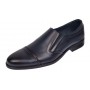 Pantofi barbati eleganti din piele naturala Bleumarin fara siret GKR232BL