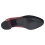 Pantofi eleganti dama, rosii, din piele naturala box, toc 5 cm - NA73ROSU