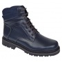 Bocanci barbati Sport din piele naturala model Bleumarin Imblanit GKR5KBLUE