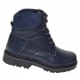 Bocanci barbati Sport din piele naturala model Bleumarin Imblanit GKR5KBLUE