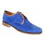 Oferta Marimea 39 Pantofi barbati casual din piele naturala intoarsa Albastru LPRAMFBLUE