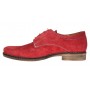 Pantofi barbati, casual din piele naturala intoarsa, Rosu, PARVELTM