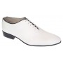 Pantofi barbati albi eleganti din piele naturala Elion - 024AN