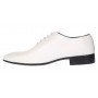 Pantofi barbati albi eleganti din piele naturala Elion - 024AN