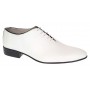 Pantofi barbati albi eleganti din piele naturala Elion - 024AN