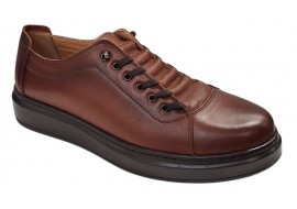 Pantofi sport-casual barbati maro din piele naturala DeSuceava RSY01M