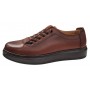 Pantofi sport-casual barbati maro din piele naturala DeSuceava RSY01M