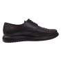 Pantofi Brogue Derby Casual-Eleganti barbati din piele naturala culoare neagra DeSuceava RSY02N