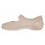 Pantofi dama Med-Line Ultra Confort din piele naturala bufo cu bareta BRD214BEJ