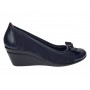 Pantofi dama casual din piele naturala intoarsa velur P1761BLM