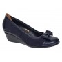 Pantofi dama casual din piele naturala intoarsa velur P1761BLM