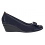 Pantofi dama casual din piele naturala intoarsa velur P1761BLM