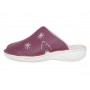 Saboti medicali femei, Magenta din piele naturala box, Med-Line BR298MAGENTA