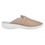 Saboti medicali dama din piele naturala Crem Med-Line BR128CREM