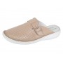 Saboti medicali dama din piele naturala Crem Med-Line BR128CREM