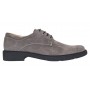 Pantofi barbati casual piele naturala intoarsa AREZO GRI VEL