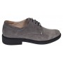 Pantofi barbati casual piele naturala intoarsa AREZO GRI VEL