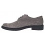 Pantofi barbati casual piele naturala intoarsa AREZO GRI VEL