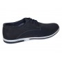 Pantofi sport barbati din piele naturala bufo Bleumarin Inchis TENBUFBLC