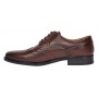 Pantofi barbati Derby Wingtip Brogue din piele naturala GKR826M