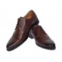 Pantofi barbati Derby Wingtip Brogue din piele naturala GKR826M