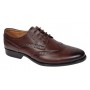Pantofi barbati Derby Wingtip Brogue din piele naturala GKR826M