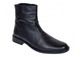 Oferta Marimea 44 Ghete barbati din piele naturala cu fermoar imblanite LGKR714N