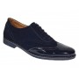 Pantofi barbati eleganti din piele naturala, bleumarin, 870LVBLM
