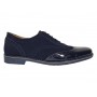 Pantofi barbati eleganti din piele naturala, bleumarin, 870LVBLM