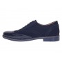 Pantofi barbati eleganti din piele naturala, bleumarin, 870LVBLM