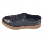 Pantofi barbati casual din piele naturala Negru Gold GKR124N