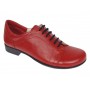 Marimea 39, 40 Pantofi dama model casual din piele naturala rosu box - LP53RED