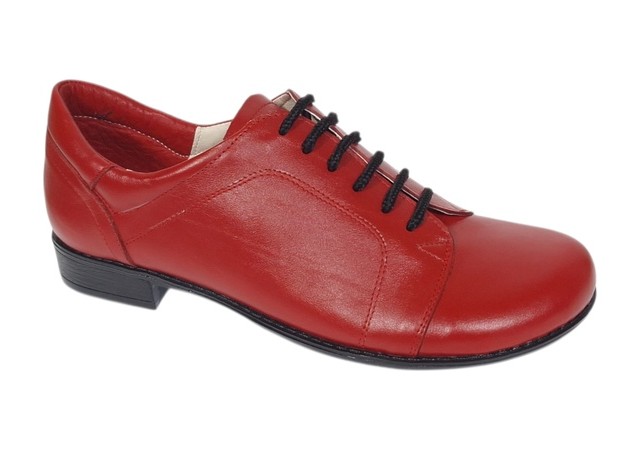 Pantofi dama rosii piele naturala – confort zilnic | Ciucaleti