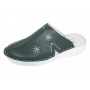 Oferta Marimea 38 Saboti medicali femei din piele naturala de culoare verde Med-Line BR298VERDE