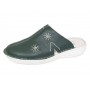 Oferta Marimea 38 Saboti medicali femei din piele naturala de culoare verde Med-Line BR298VERDE